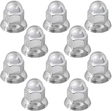 Amazon.com: Grand General 10271SP Chrome 33mm x 2-1/16" Steel Acorn Push-On Nut Cover with ...