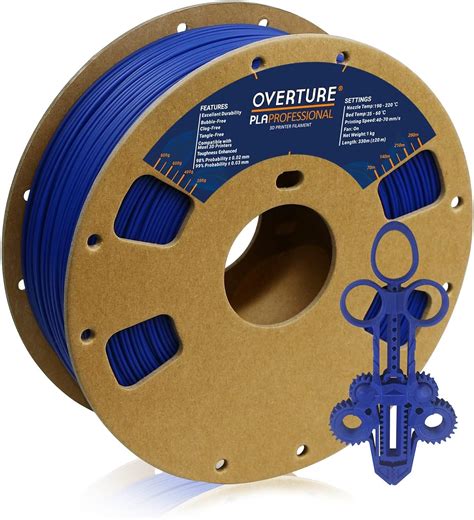 OVERTURE PLA Plus PLA Filament 1 75mm PLA Professional Toughness