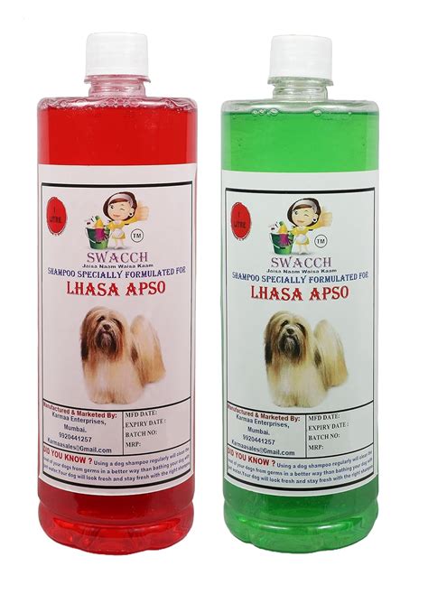 Buy Swacch Shampoo Specially Formulated For Lhasa Apso Litre Combo