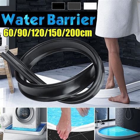 Cheap Flexible Bathroom Kitchen Water Stopper Barrier Shower Threshold