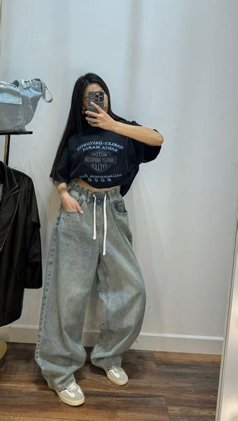 Новая коллекция Джинсы на шнуровке Производство Корея Размер S;M;L Цена ...