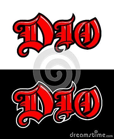 Dio Heavy Metal Band Vector Logo Cartoondealer