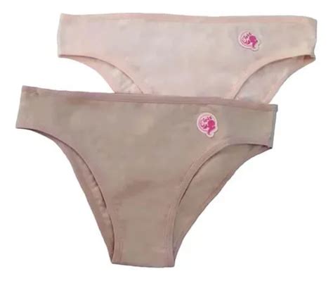 Kit 2 Calcinhas Teen Love Secret 43142 Chocolate Nude MercadoLivre