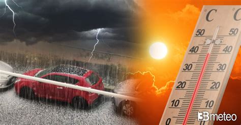 Cronaca Meteo Weekend Apice Del Caldo Sabato Violenti Temporali Al