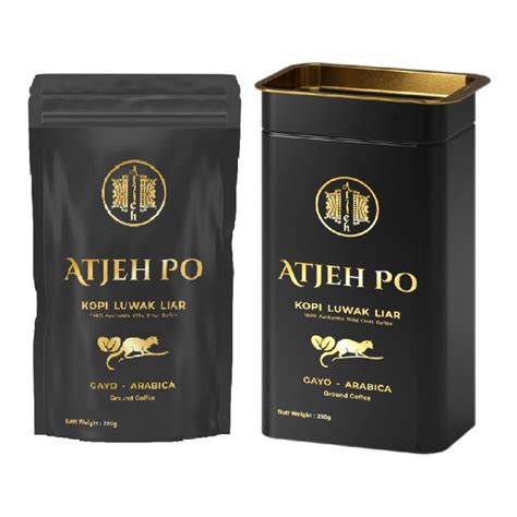 Jual KOPI LUWAK LIAR ARABIKA GAYO 250G ATJEH PO Shopee Indonesia