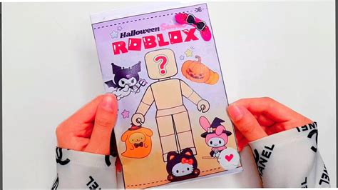 Paper diy Roblox Sanrio Outfits Blind Bag 로블록스 산리오 코디 블라인드백 asmr