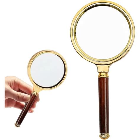 Loupe De Lecture 10X Loupe 80 Mm Et Miroir Incassable Pour Lecture