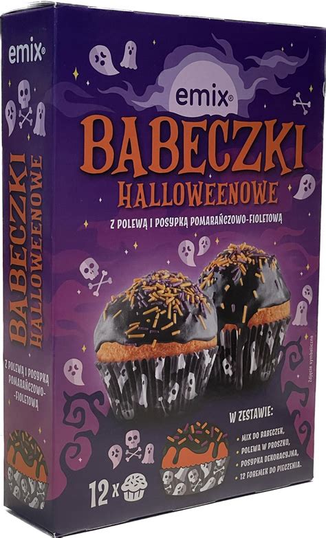 Emix Babeczki Halloween Z Kremem I Posypką 367g Ceny i opinie Ceneo pl