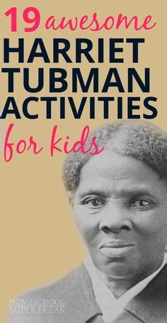 19 harriet tubman lessons activities and projects for kids – Artofit