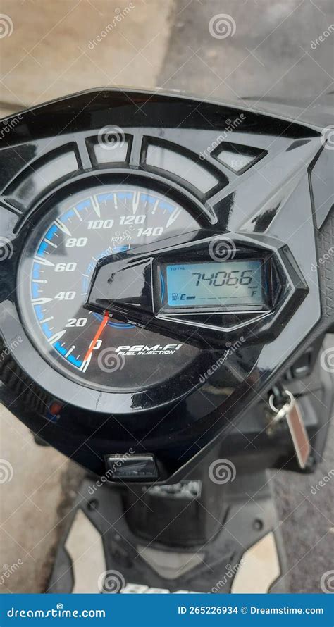 Speedometer Honda Beat Street Editorial Stock Image Image Of