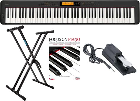 Casio CDP S360 88 Key Digital Home Piano With Knox Gear Adjustable