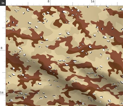 Desert Camouflage Fabric | Spoonflower