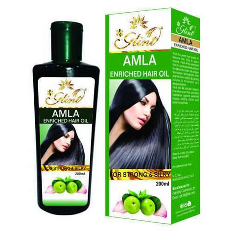 Glint Amla Enriched Hair Oil Liquid Packaging Size 100 Ml200 Ml At ₹ 35piece In Navi Mumbai