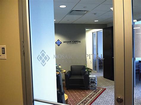 Frosted Glass Vinyl Graphics Privacy Film Impact Signs