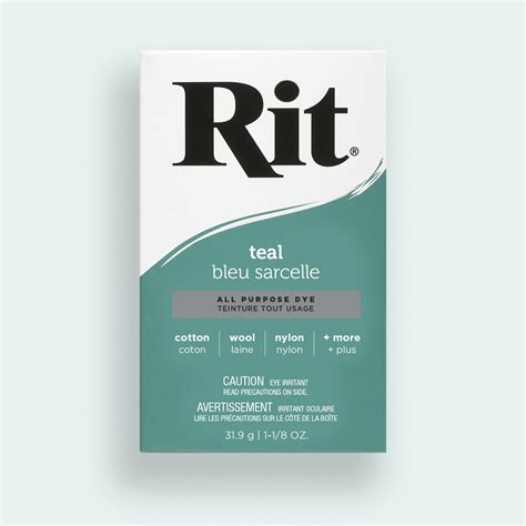 Rit All Purpose Powder Dye Teal 319g 1 18 Oz Rit Dye Canada