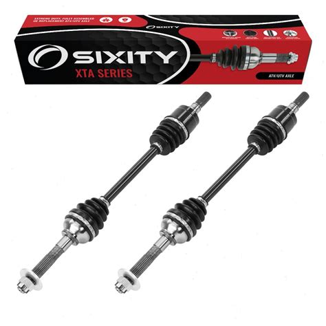 2 Pc Sixity Xta Front Left Right Axles Compatible With Kubota Rtv