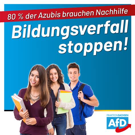 Ihk Klagt über Schul Niveau Afd Antrag Soll Bildungsverfall Stoppen Afd Fraktion Sachsen