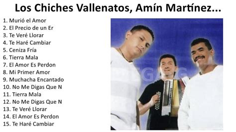 Los Chiches Del Vallenato 30 Grandes Exitos De Los Chiches Del