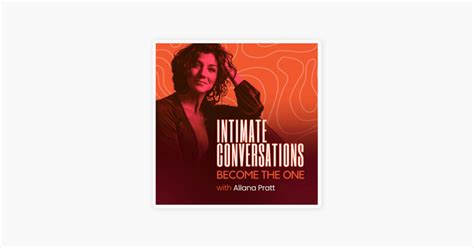 ‎intimate Conversations On Apple Podcasts