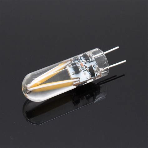 Mini G4 Cob Led Filament Light Bulb 3w 12v Replace 15w Halogen Glass Lamps Hl806 Ebay