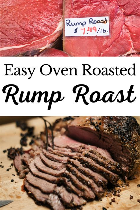 The Best Rump Roast Recipe How To Make Tender Oven Roasted Beef