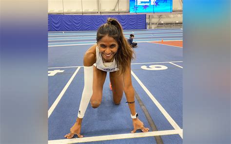 Sprinter Shereen Breaks Own M National Indoor Record For Third Time