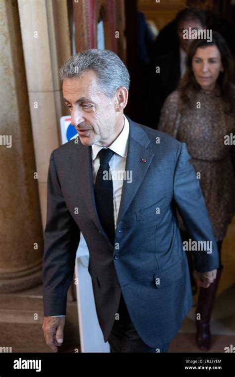 Paris France Th May Former French President Nicolas Sarkozy