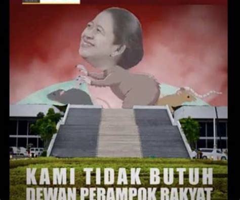 Protes Perppu Cipta Kerja BEM UI Unggah Meme Puan Maharani Deras