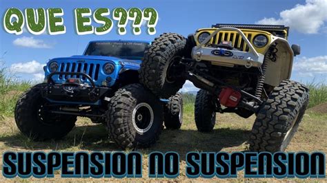 Que Es Suspension Y Que No Es Suspension By Waldys Off Road YouTube