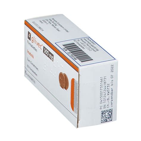 Glivec 100 Mg 60 St Mit Dem E Rezept Kaufen Shop Apotheke