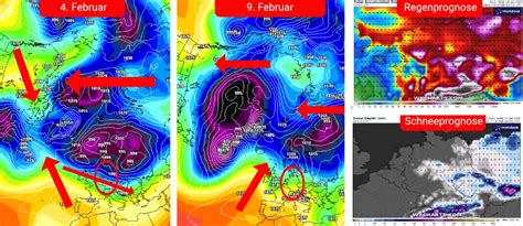 Wetterprognose Polarwirbel dreht auf Stürmisches oder winterliches