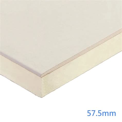 57 5mm 45mm Unilin XT TL Thermal Liner Insulated Plasterboard