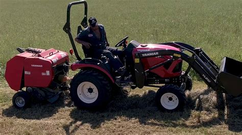 Yanmar Round Baler Ymrb32 Youtube