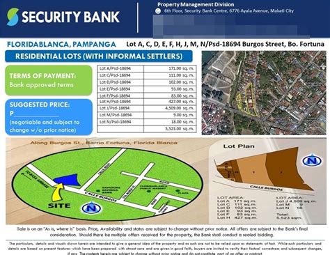 For Sale Foreclosed Lot In Fortuna Floridablanca Pampanga