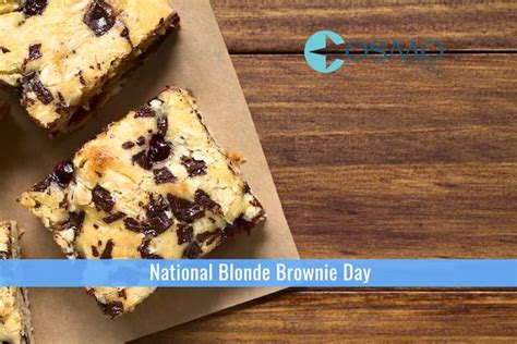 National Blonde Brownie Day | Best NJ Insurance