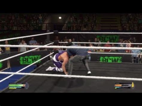 WWE 2K22 MyRISE Jonathon Mackey Vs Chase BCW Arena YouTube