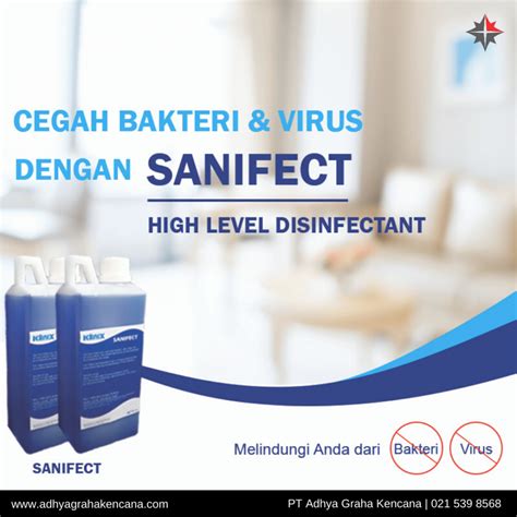 Cairan Disinfectant Hospital Grade PT Adhya Graha Kencana