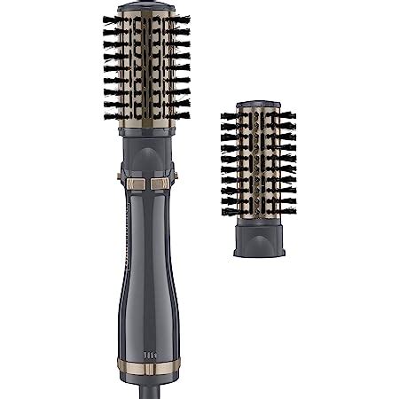 Infiniti Pro By Conair Spin Air Rotating Styler Hot Air Brush 2 Inch AND 1 1 2 Inch Black