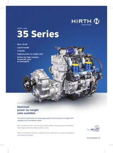 Hp Piston Engine Hf Hirth Engines Gmbh Kg For Off