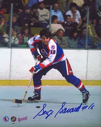 Serge Savard autographed 8x10 Photo (Winnipeg Jets)