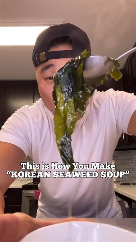 Chef Chris Cho Easy Seaweed Recipe Quick Seaweed Soup Artofit