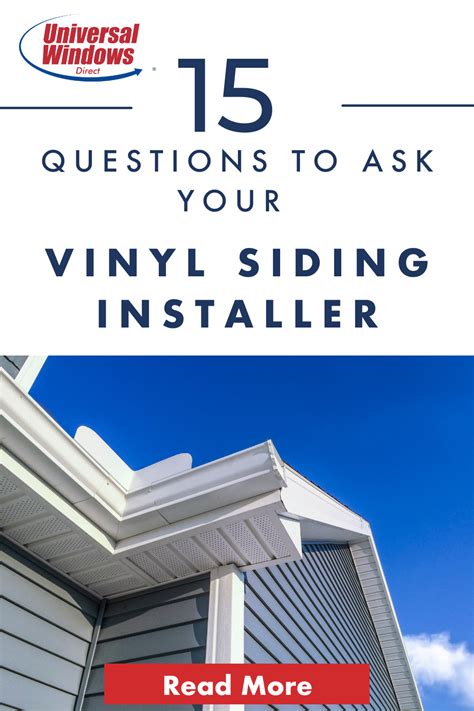 15 Questions To Ask Your Vinyl Siding Installer Vinyl Siding Installation Vinyl Siding