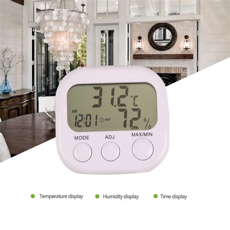 Mini Digitale Thermometer Hygrometer Indoor LCD Di Grandado