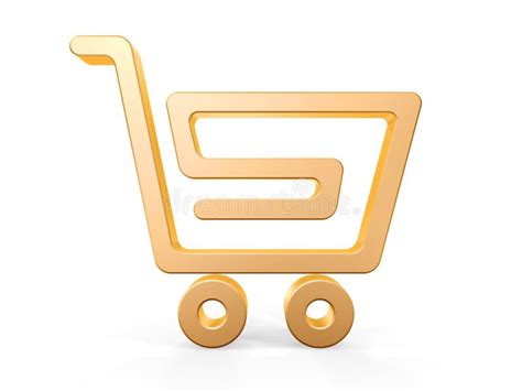 Speeding Red Shopping Cart Graphic Design Logo Icon Stock Illustration