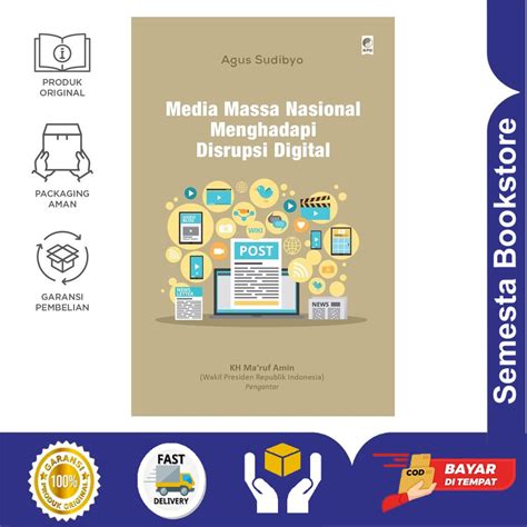 Jual Media Massa Nasional Menghadapi Disrupsi Digital Agus Sudibyo Shopee Indonesia