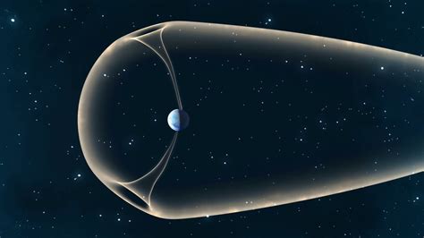 Nasa Svs Solar Wind Interacting With Earths Magnetic Field