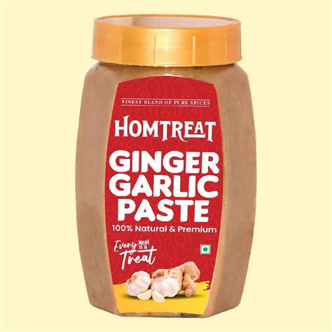 Homtreat Ginger Garlic Paste 400g At Rs 110 Pack Ginger Garlic Paste