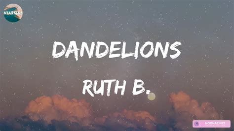 Ruth B Dandelions Lyrics Ed Sheeran Justine Skye Tyga Mix