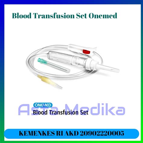 Jual Bloodset Blood Set Onemed Selang Transfusi Darah Onemed Blood