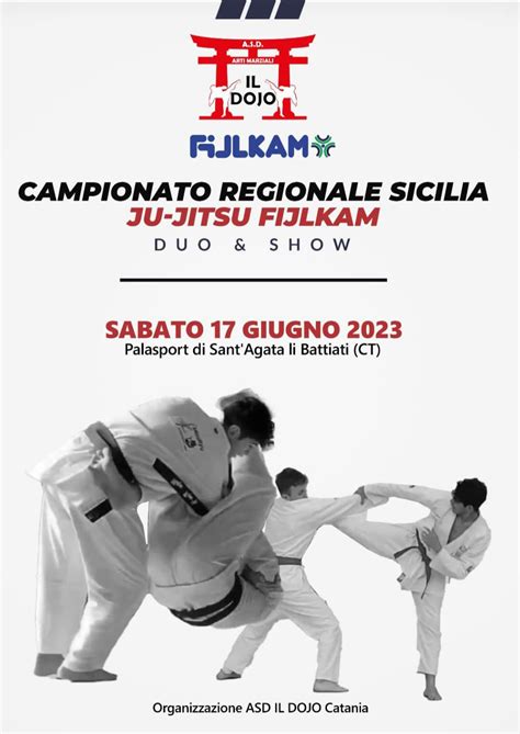 Domani A Santagata Li Battiati Il Campionato Regionale Di Ju Jitsu